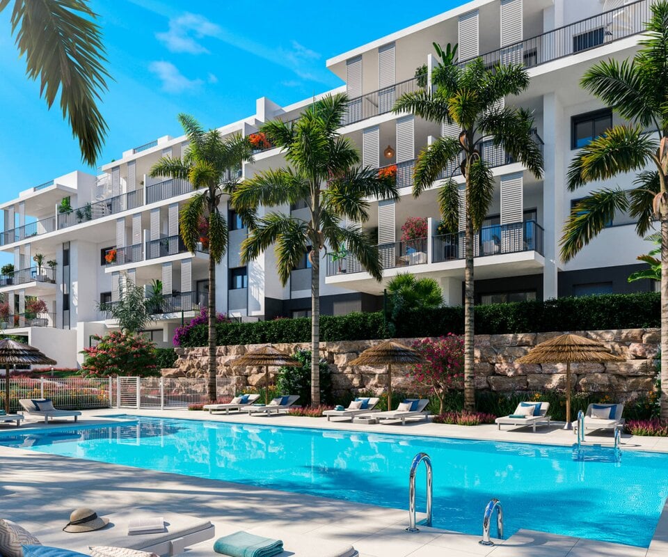 Apartment in Estepona town only 5-minutes’ walk to the beach