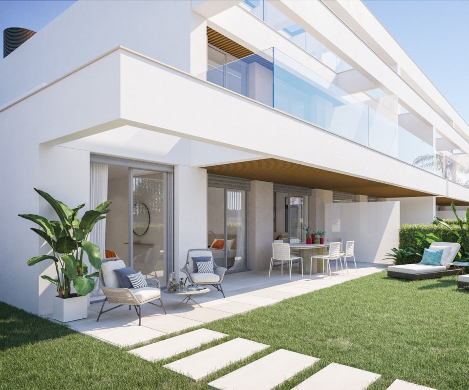 Brand-new beachside townhouse in Marbella east